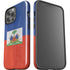 Haiti Flag Distressed iPhone 13 Pro Max Impact Case
